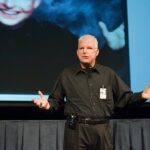 Charlie Morecraft adds NASA Langley to his long list of audiences when he spoke at the kickoff of Safety and Health Awareness Week (SHAW)