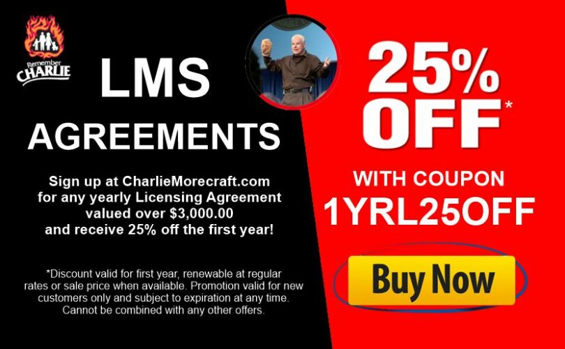 Yearly Licensing Agreements - LMS and Downloadable Media integrations - Safety Videos by Charlie Morecraft