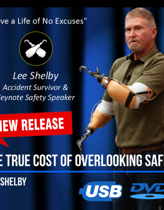 MOTIVATIONAL SAFETY SPEAKER, ACCIDENT SURVIVOR, OCCUPATIONAL INJURY SURVIVOR - The True Cost of Overlooking Safety 45min