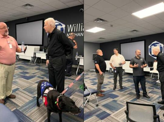 William Nash and Charlie Morecraft safety collaboration safety speech Remember Charlie